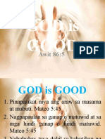 GOD Is GOOD