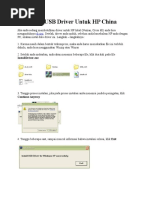 Download DownloadUSBDriverUntukHPChinabySulistyantoSN50377930 doc pdf