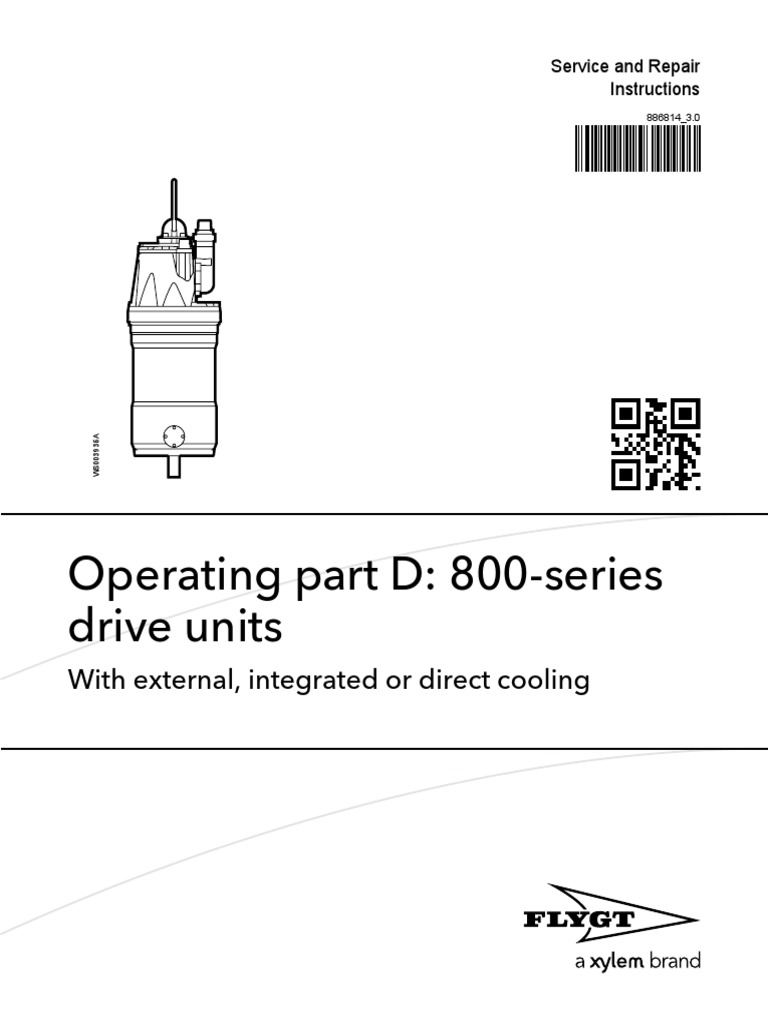 Operating Part D: 800-Series Drive Units: With External, Integrated or ...