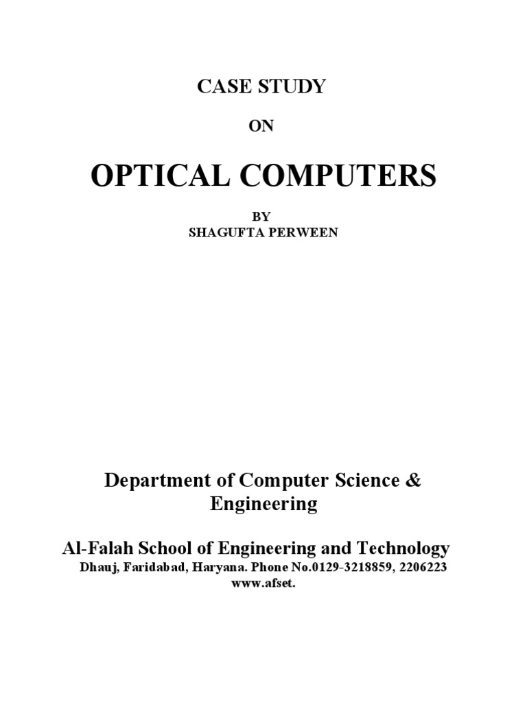 Optical Computer | PDF