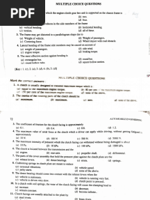 Automobile MCQ K SINGH