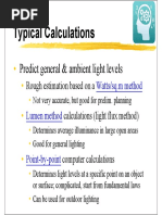 Lighting Calculation 17