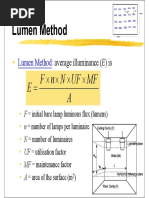 Lighting Calculation 20