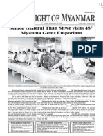 Senior General Than Shwe Visits 48 Myanma Gems Emporium: Established 1914