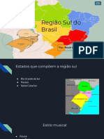 Beatriz Soares - Trabalho de Geografia Sobre A Região Sul