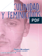 Masculinidad y feminicidios (Sp - Pedro Brunhart