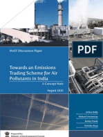 MoEF Emissions Trading Scheme Paper