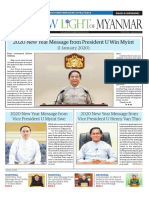 2020 New Year Message From President U Win Myint: (1 January 2020)