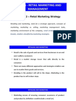 Fsd2025 - Retail Marketing and Management