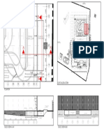 Planos de distribución de estadio de fútbol