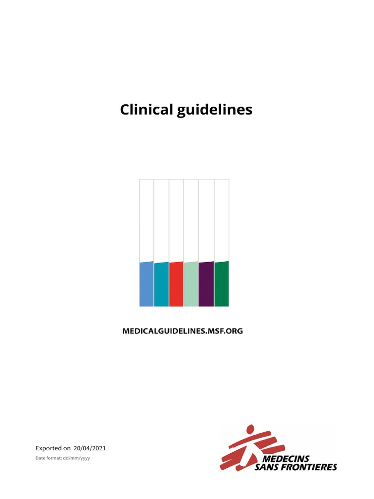 Msf Releases Updated Medical Guidelines For Health Professionals – QKOGE