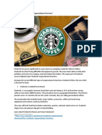 Understanding Starbucks Organizational Structure