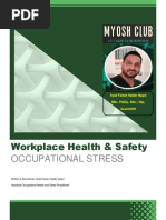 Workplace Health & Safety: Occupational Stress