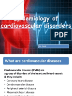 Epidemiology of Cardiovascular Disorders: Dr. Fazal
