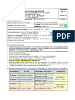 Actividad 1.2 Matemáticas Grado Séptimo