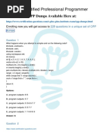 C++ Certified Professional Programmer: C++ Institute CPP Dumps Available Here at