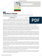 Sindicalismo en Venezuela - Diario Primicia