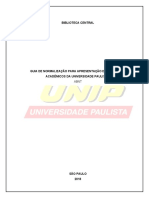UNIP Manual de Normalizacao Abnt 2018