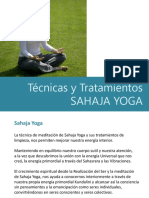 1 PARTE - Técnicas y Tratamientos SAHAJA YOGA