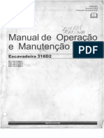 Manual Escavadeira 318 EH 125