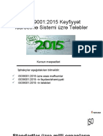 ISO 9001 - 2015-Present