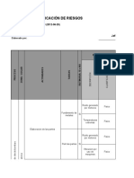 Matriz de Riesgos