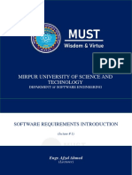 Mirpur University of Science and Technology: Deparment Software Engineering