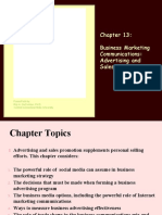 Chapter 13: Business Marketing Communications