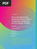 Work and Well-Being During COVID-19: Impact, Inequalities, Resilience, and The Future of Work