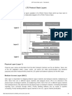 LTE Protocol Stack Layers - Tutorialspoint