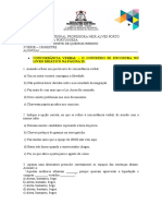 Concordância Verbal - 3 Série