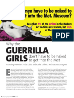 Why the GUERRILLA GIRLS don't have to be naked to get into the Met