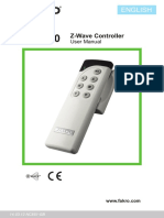 Z-Wave Controller: User Manual