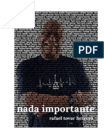 Nada Importante. Rafael Tovar Herrera