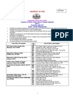 University of Pune: Examination Circular No21 of 2011