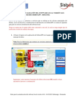 Guía para La Actualización Del Software Local Versión 4.0.0
