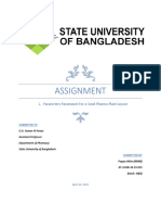 Assignment: 2. Parameters Paramount For A Good Pharma Plant Layout