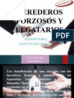 Herederos Forzosos y Legatarios