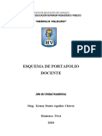 Esquema de Portafolio Docente 2020 - Iespphv