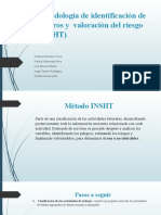 Metodología INSHT identificación peligros y valoración riesgos