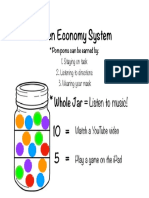 Token Economy Jar