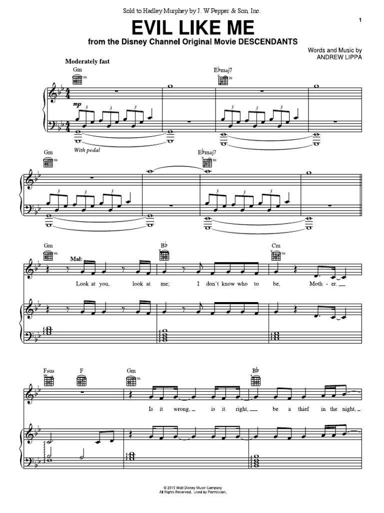 I Say No Heathers Sheet Music Pdf