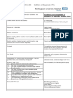 Guidelines on managing pregnancy of unknown location (PUL