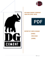 Ibf Report (DG Khan Cement Analysis
