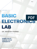 Macdowel Group: Basic Electronics LAB