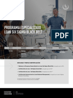 Hoja Informativa - PE Lean Six Sigma Black Belt