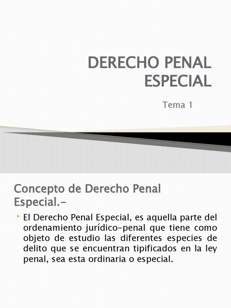 Derecho Penal Especial en Venezuela | PDF | Derecho penal | Estado ...