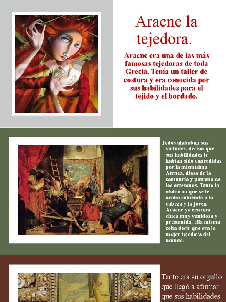 Aracne La Tejedora PDF