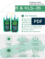 KPM-35 & KLS-35: Key Features