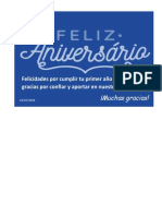 aniversario tarjeta